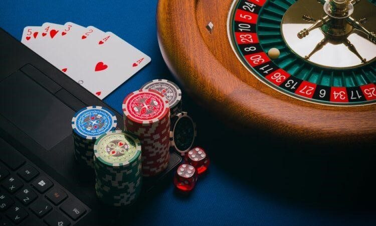 Slot Game Table with Card