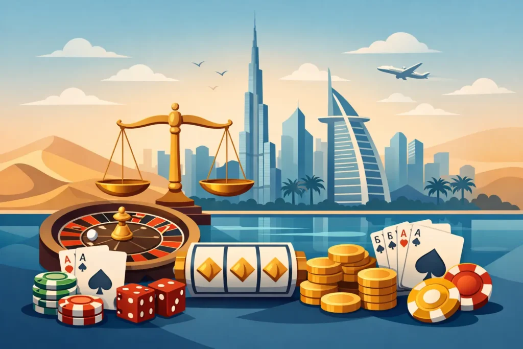 Gambling in Dubai, UAE | Gambling Law in UAE