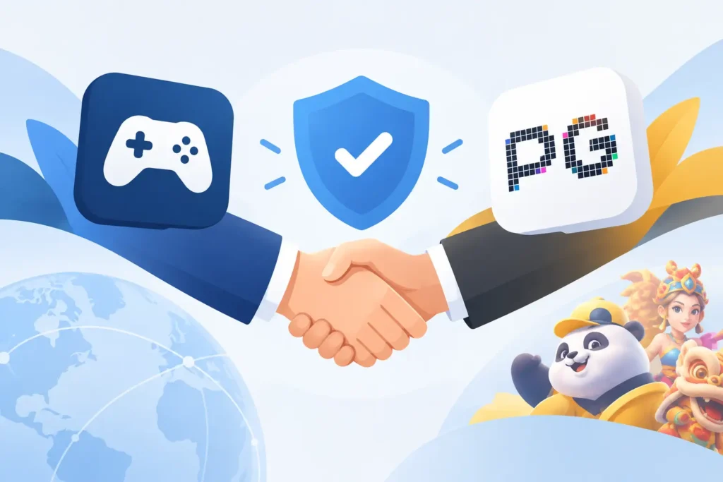 Is pggames.io an Official PGSoft Partner?